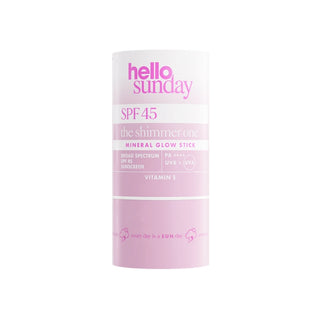 Hello Sunday - The Shimmer One Mineral Glow Stick SPF 45 with Hyaluronic Acid