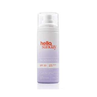 Hello Sunday - The Retouch One SPF 30 Invisible Face Mist with Hyaluronic Acid. Can also be used over makeup. Eske Beauty