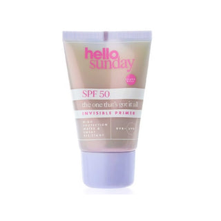 Hello Sunday The One That's Got It All Sun Primer SPF50. Water & sweat proof. Eske Beauty