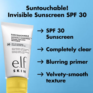 e.l.f  Suntouchable Invisible Sunscreen SPF 30