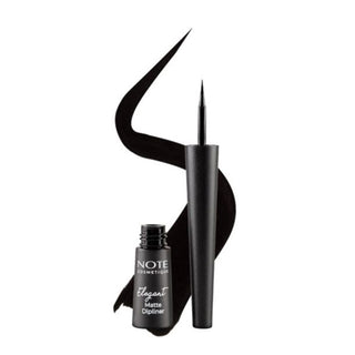 Note Cosmetique - Elegant Matte Dipliner - 01 Coal Black. Waterproof. Eske Beauty