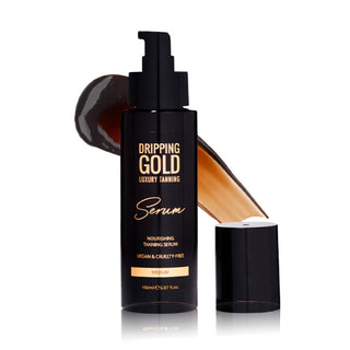 Dripping Gold - LUXURY TANNING SERUM. New Natural Looking Tan. Eske Beauty