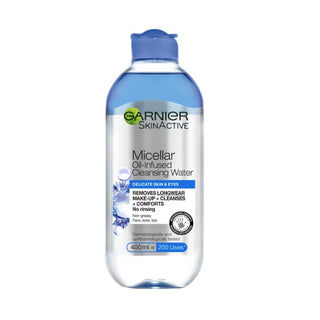 Garnier Micellar Cleansing - For Delicate Skin and Eyes, 400ml. Suitable for all skin types. Eske Beauty