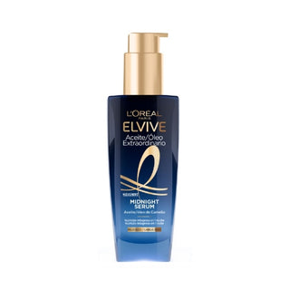L'Oreal Elvive Extraordinary Oil Midnight Serum for Dry Hair. A leave in overnight hair treatment. Eske Beauty