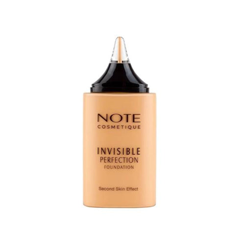 Note Cosmetics INVISIBLE PERFECTION FOUNDATION. Available in 5 shades. Eske Beauty
