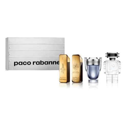 Paco Rabanne - Mens 4pc Miniature Gift Set. A perfect gift. Eske Beauty