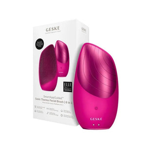 Geske SONIC THERMO FACIAL BRUSH | 6 IN 1 Pink. Deeply cleanses the skin. Eske Beauty
