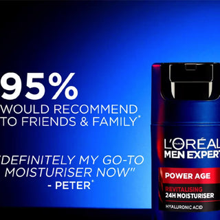 L'Oréal Men Expert Power Age Hyaluronic Acid Revitalising Moisturiser 50ml