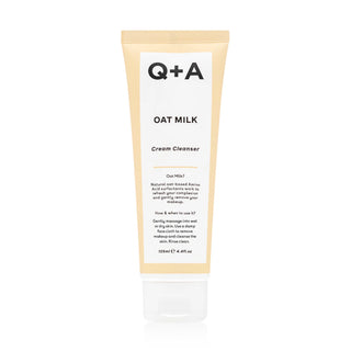 Q+A - Oat Milk Cream Cleanser. Cleansers and nourishes your skin. Eske Beauty