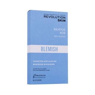 Revolution Skin Salicylic Acid Blemish Patches. For acne prone skin. Eske Beauty