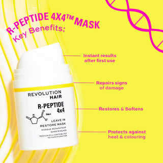 Revolution Haircare  R-Peptide 4x4 Leave In Repair Mask 50ml