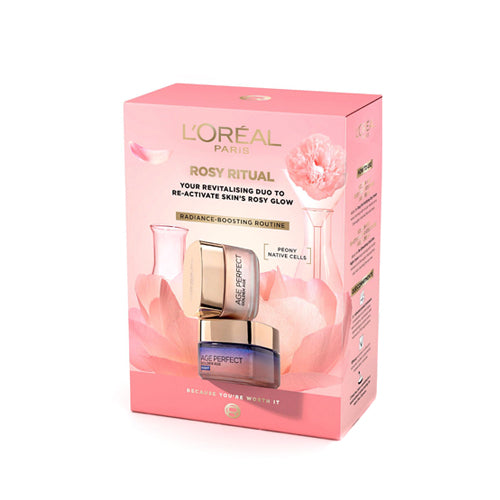 L'Oreal Paris Rosy Ritual Gift Set. Hydrating and Nourishing your skin. Eske Beauty