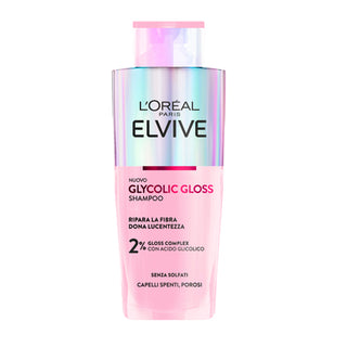 L’Oréal Paris Elvive Glycolic Gloss Shampoo. Ultra shiny hair. Eske Beauty