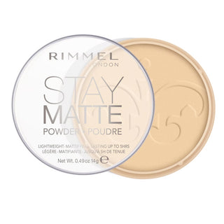 Rimmel London Stay Matte Powder. Shade 001 Transparent. Eske Beauty