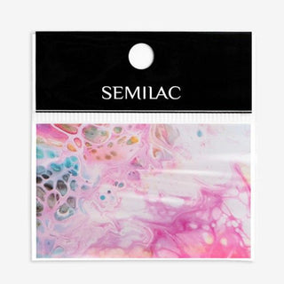 Semilac - 08 Nail transfer foil Rainbow Marble