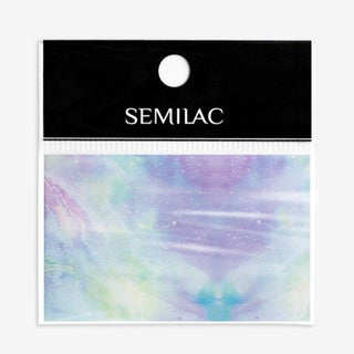 Semilac - 09 Nail transfer foil Pink & Blue Marble