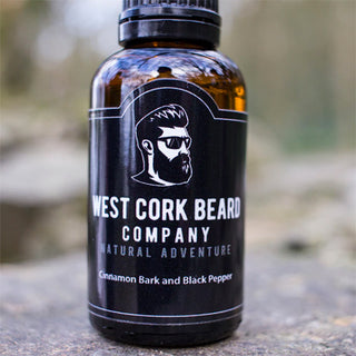 West Cork Beard Company - Cinnamon Bark and Black Pepper Beard Oil (30ml)