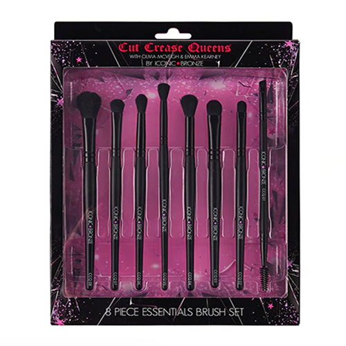 Crease Piece Cut Crease Kit & 4-piece Brush Set - 20529282