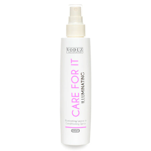 VODUZ 'COMPLETE IT' ILLUMINATING LEAVE-IN CONDITIONING SPRAY 200ml. Perfect for dull looking hair. Eske Beauty