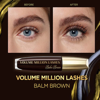 L'ORÉAL Paris - Volume Million Lashes Balm Brown Volumising Mascara - Brown 57g