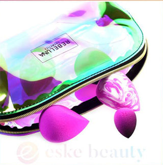 Rebeluna Cosmetics - Holographic Make Up Bag