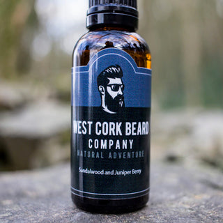 West Cork Beard Company - Sandalwood and Juniper Berry Beard Oil (30ml)