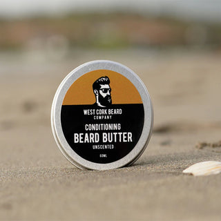 West Cork Beard Company - Unscented Beard Butter (60ml)