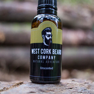 West Cork Beard Company - Unscented Beard Oil (30ml)