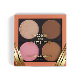Inglot x Rosie Collection - Bronze Glow Afterglow Skin Palette