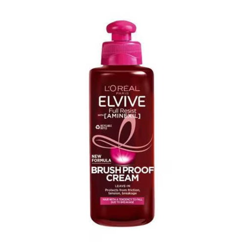 L'Oréal Paris Elvive Full Resist Brush-Proof Cream 200ml. Leave-in treatment. Protects from tension & breakage. Eske Beauty