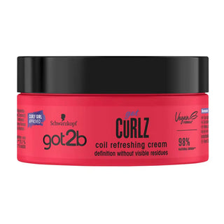Schwarzkopf - Got2B Coil Refresh and Define Curl Cream gotcurlz 200ml