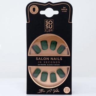 SOSU Cosmetics -  It's a Vibe Faux Nails (Short Length)
