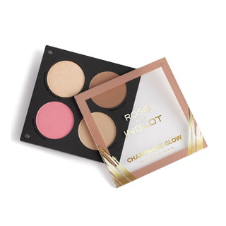 Inglot x Rosie Collection - Champagne Glow Afterglow Skin Palette