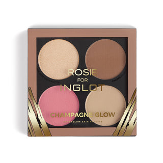 Inglot x Rosie Collection - Champagne Glow Afterglow Skin Palette