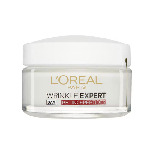 L'Oreal Paris Wrinkle Expert 45+ Retino-Peptides Day Cream. Skin feels firmer, smoother. Eske Beauty