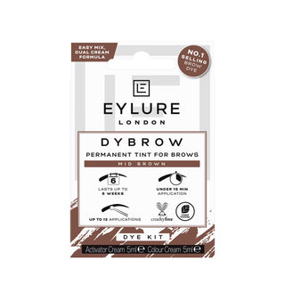 Eylure London - Dybrow Dye Kit  (Mid Brown)