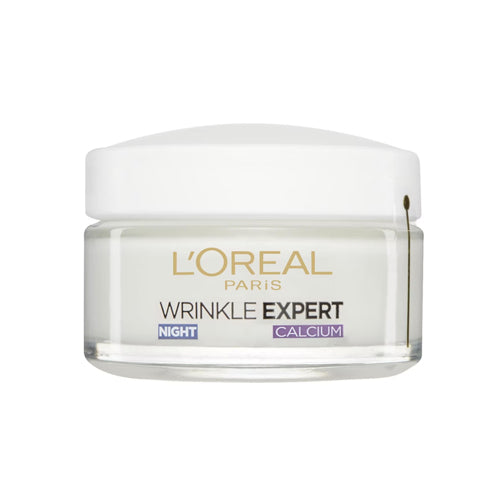 L'Oréal Paris Wrinkle Expert Anti Wrinkle Calcium Night Cream 55+. Eske Beauty